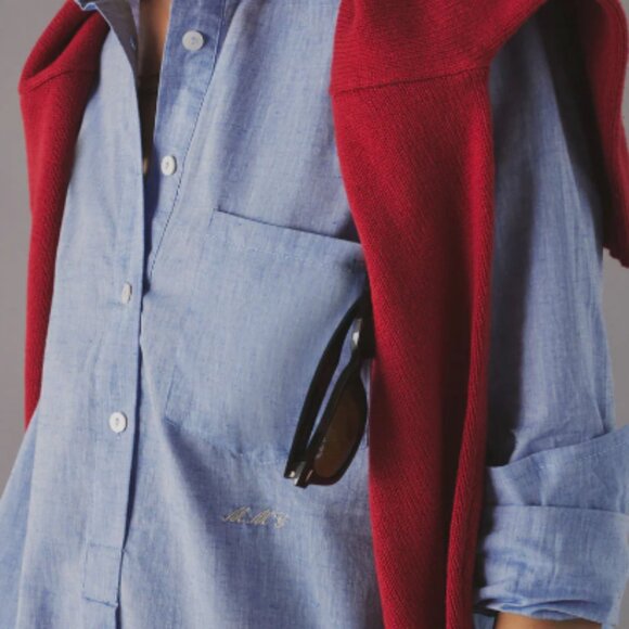 NWT Tuckernuck Chambray Callahan Shirt Dress - XL - Picture 4 of 6